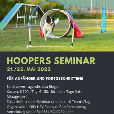Hoopers Seminar 21. + 22. Mai 2022
